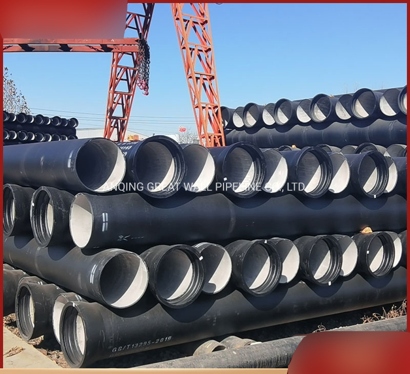 High-Quality Ductile Iron Pipe with Cement Lining for Global Distribution