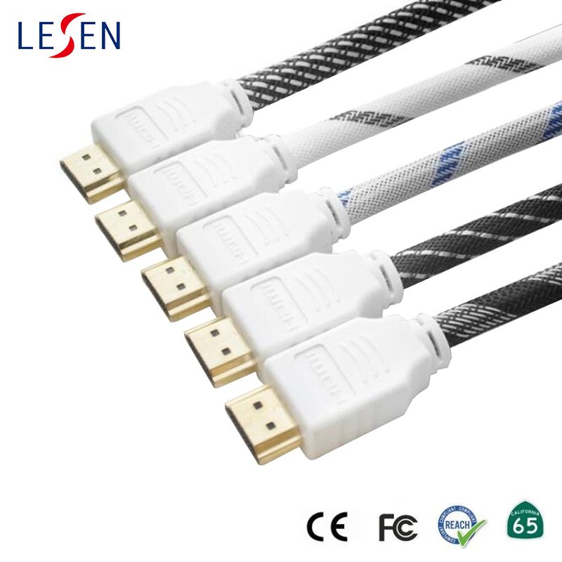 Кабель HDMI Ultra-Slim 5м, Male-Male, золотой