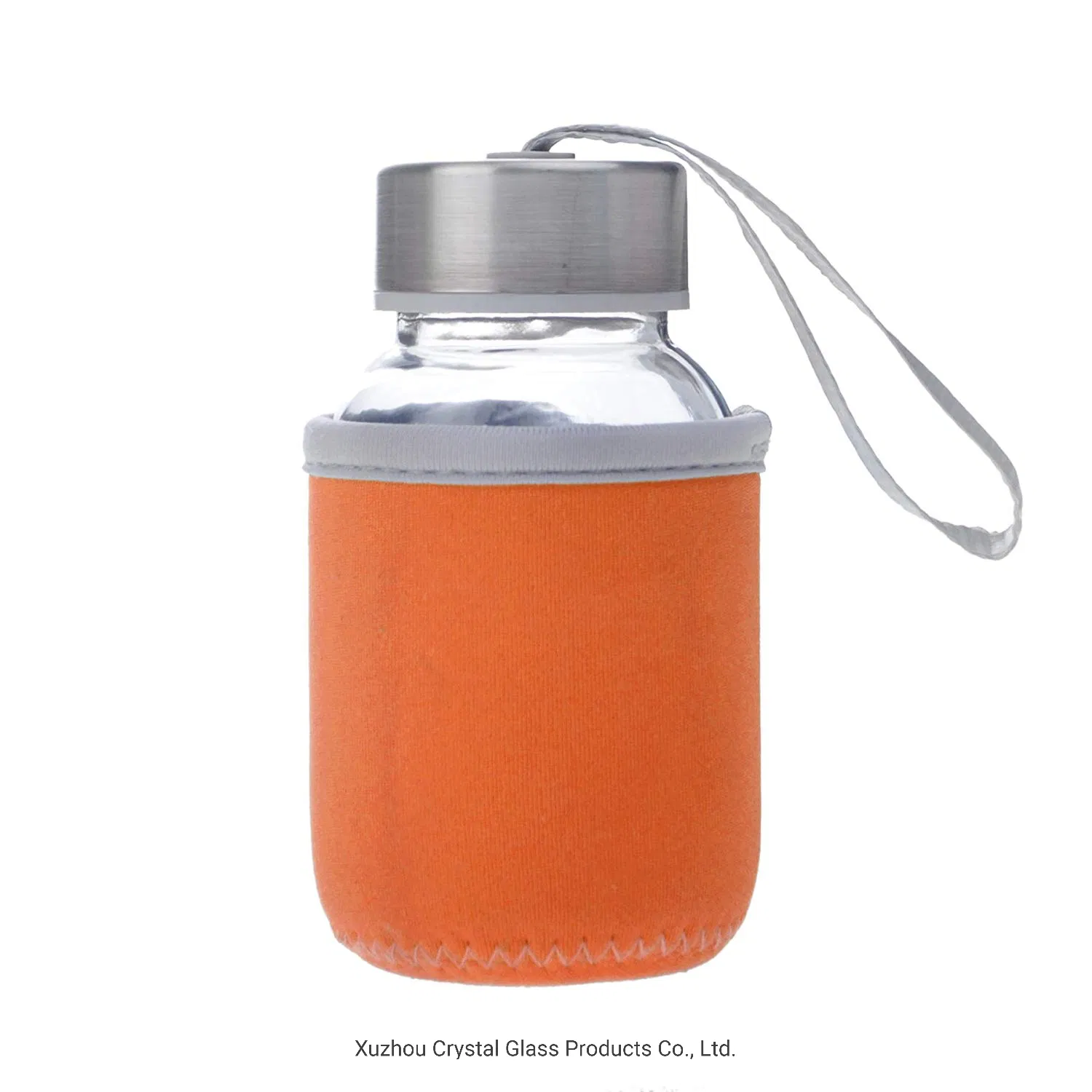 150ml Premium Glass Water Bottle with Sleeve