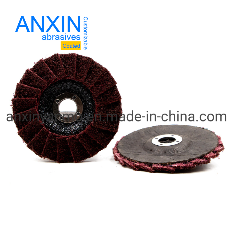 115mm Non-Woven Nylon Flap Disc for Precision Metal Finishing