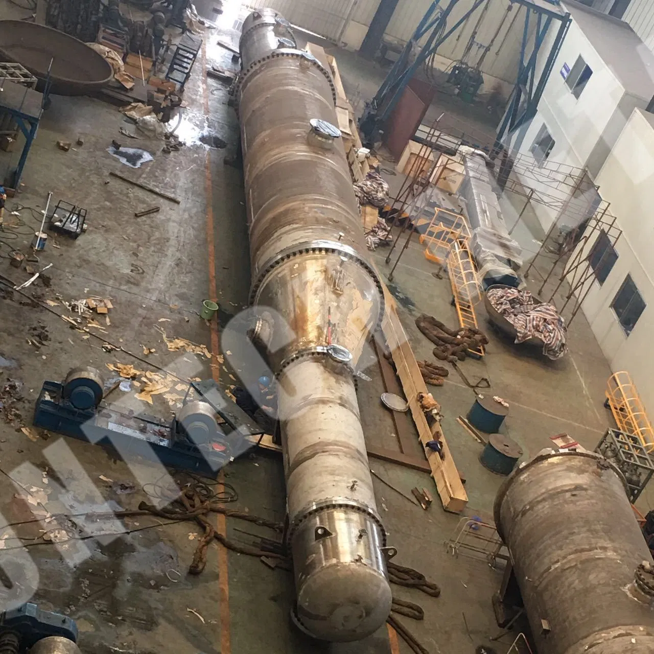 Titanium Sb265/304 Gr. 2 Seawater Gasification Heat Exchanger