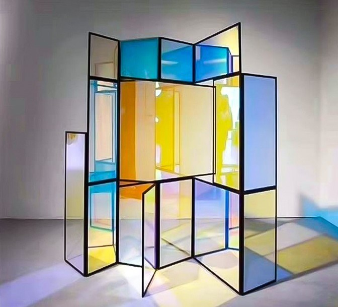 4mm Multi Color Glass for Decoration and Civil and Commerical Building