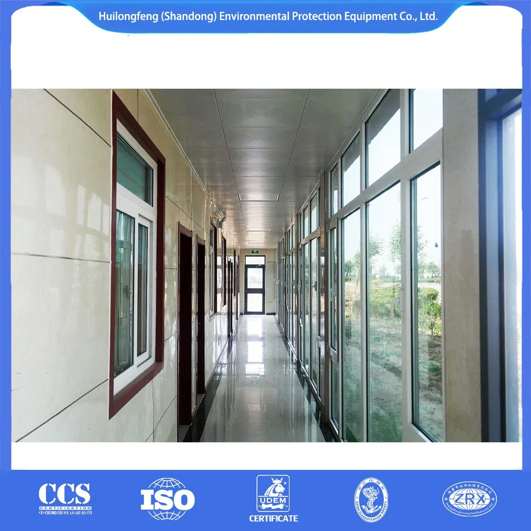 Low Price Modular 40hc Prefab Shipping Container House/Office with ISO 9001