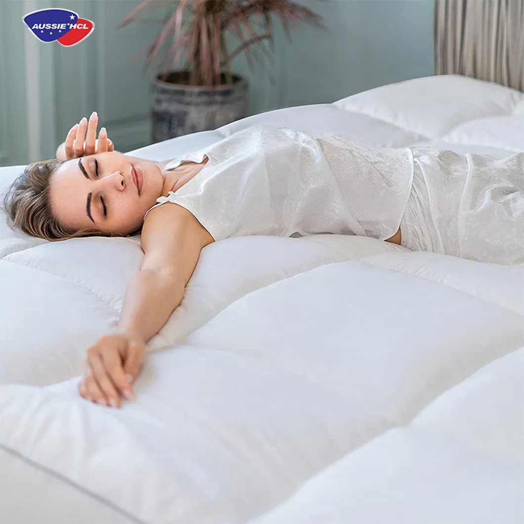 Matelas 140X190 Cooling Overfilled Mattress Pad Full Size Extra Thick Cooling Mattress Topper for Back Pain Breathable Quilted Pillow Top Double Bed Toppers