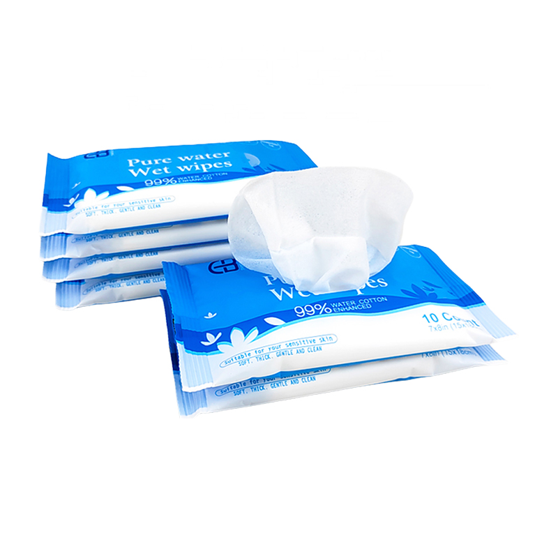 Wholesale super soft pure water hand and mouth cleaning wet wipes