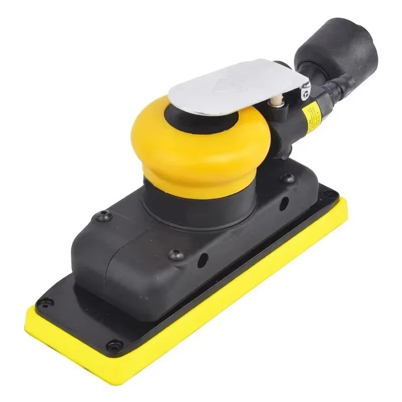 1/4” Rectangular Dry Grinding Head 70X198mm Pneumatic Tool Sandpaper Polishing Machine