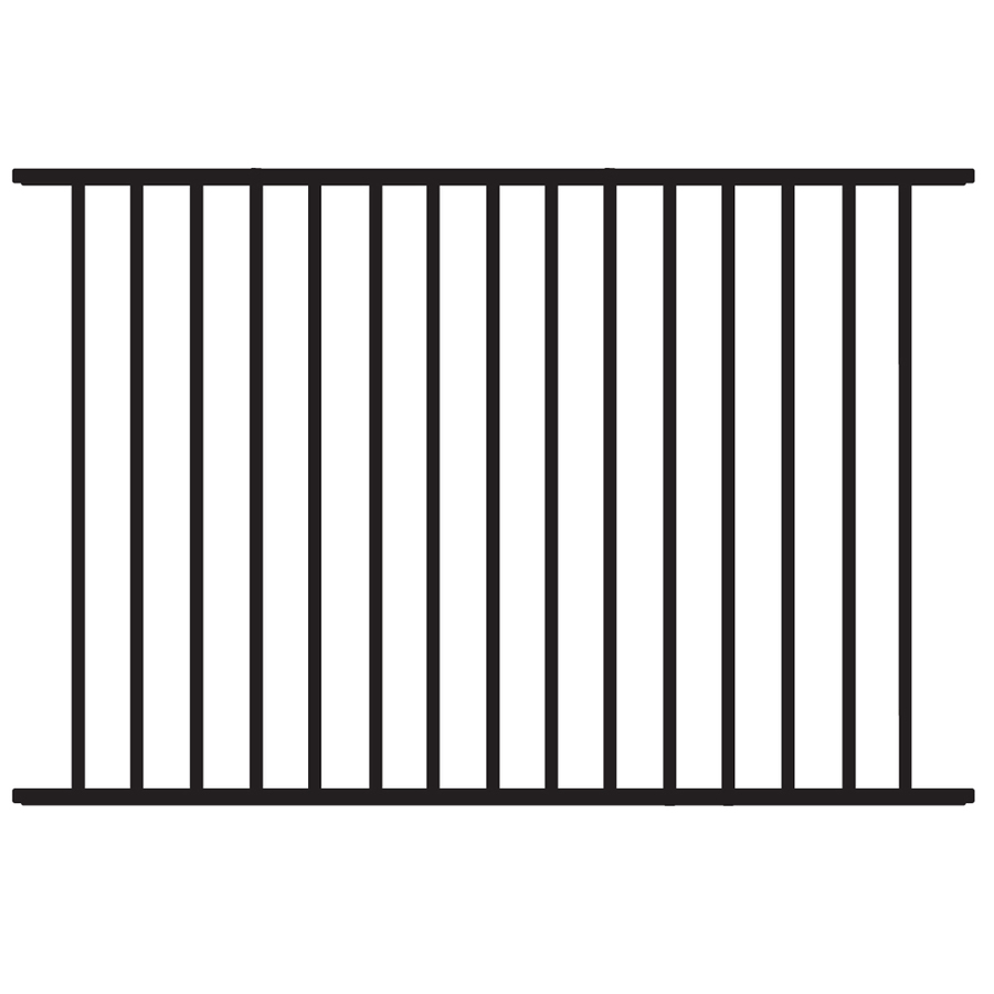 New Design Cheap Wrought Iron Fence Panel Steel Metal Picket Ornamental Fence