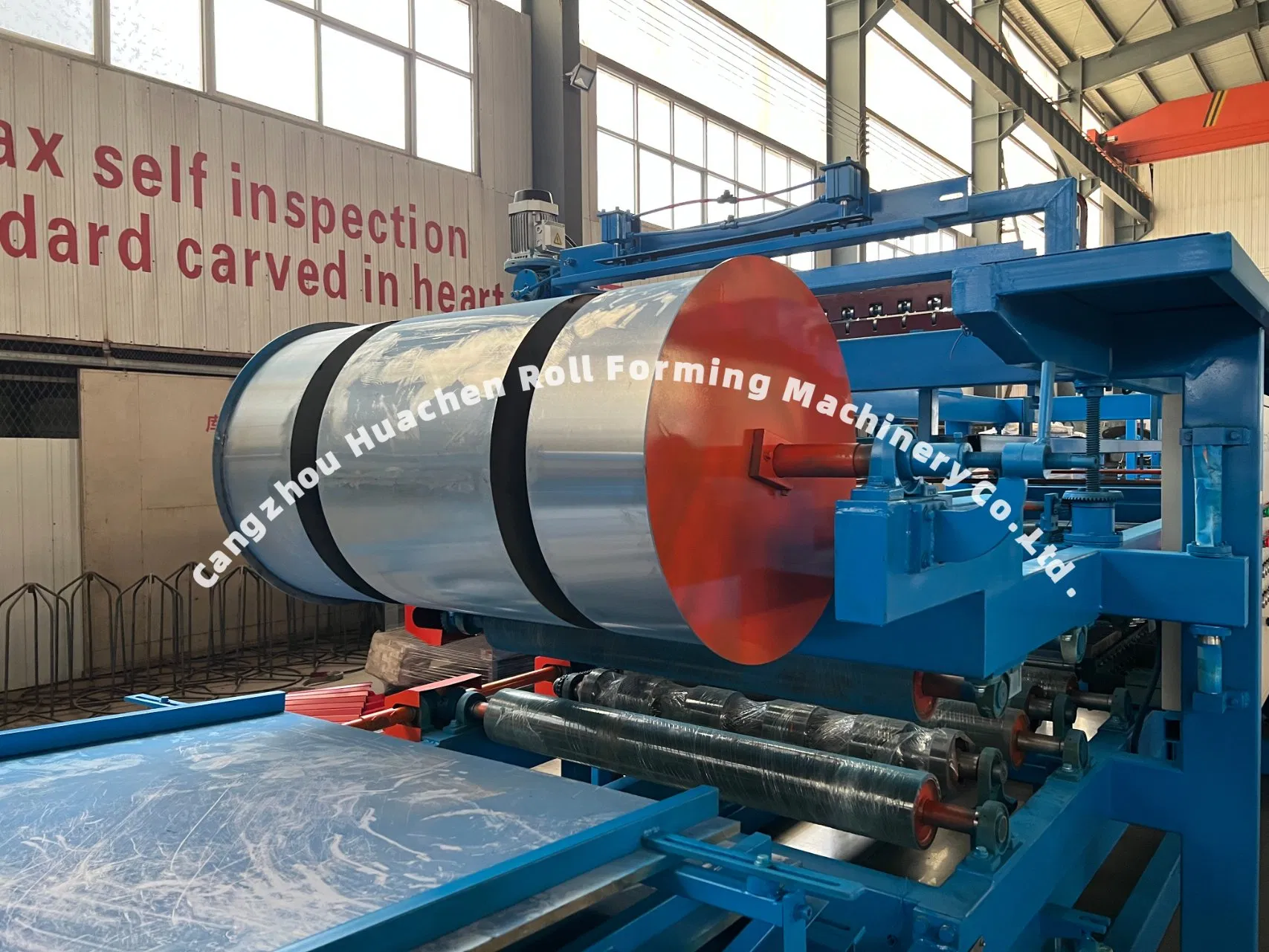 Z-Lock EPS/Rockwool Sandwich Panel Production Machine Line