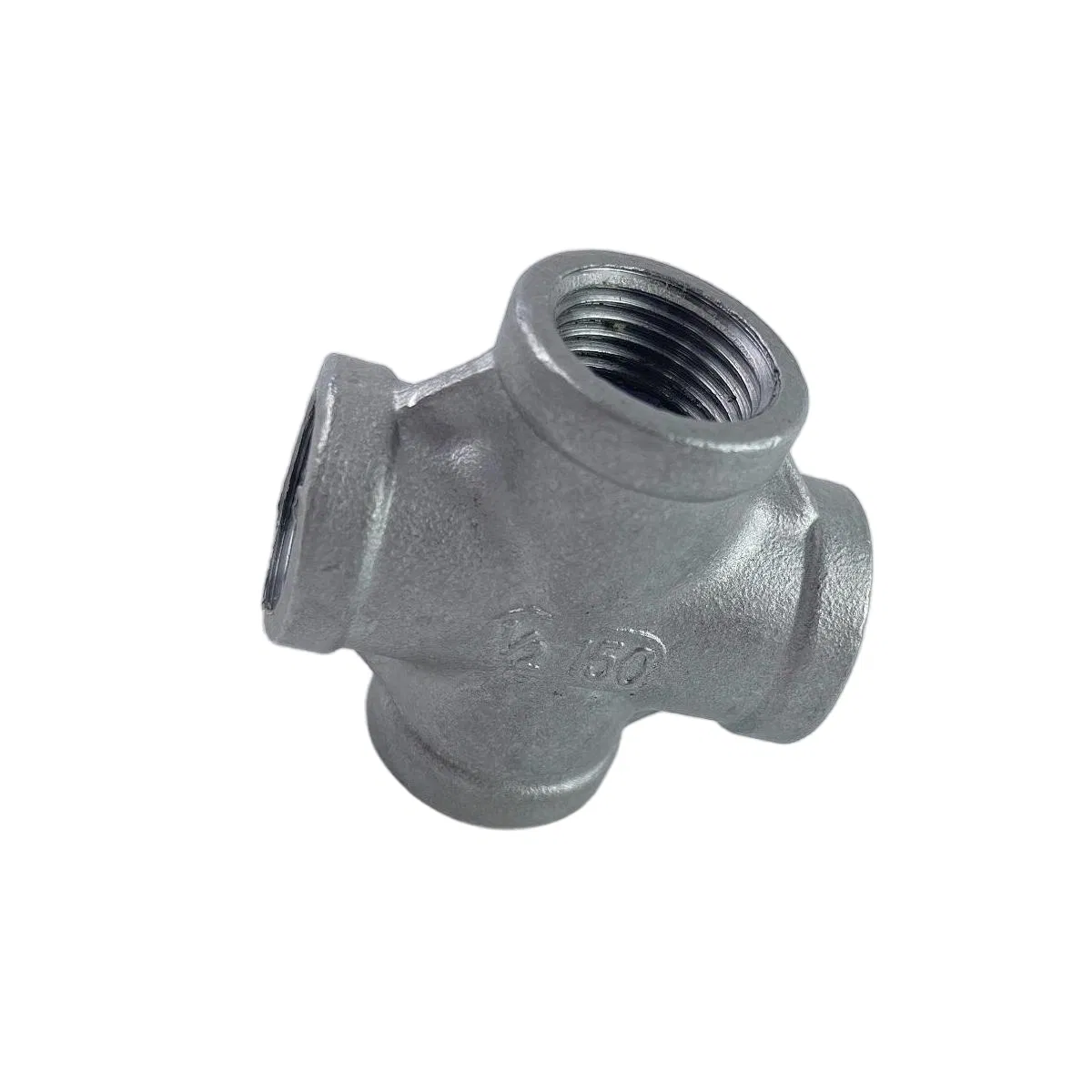 Stainless Steel Cross with Female Connection, SS316 Casting, Durable Design