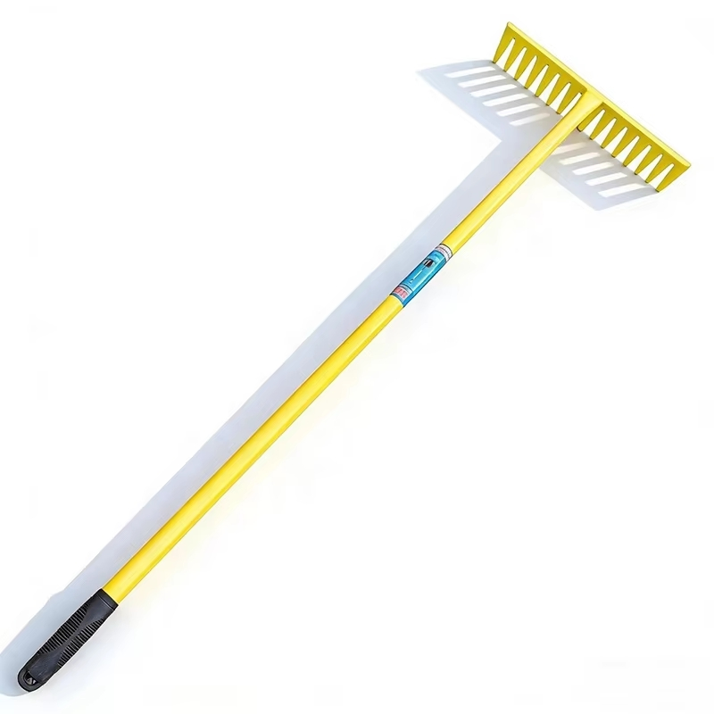 OEM Customizable Farming Tool Garden Grass Rake Leaf Lawn Rake