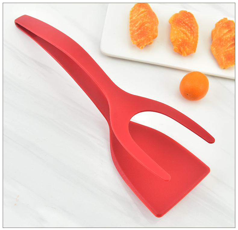 Durable Food Flipper Tongs for Home Kitchen Cooking and Baking