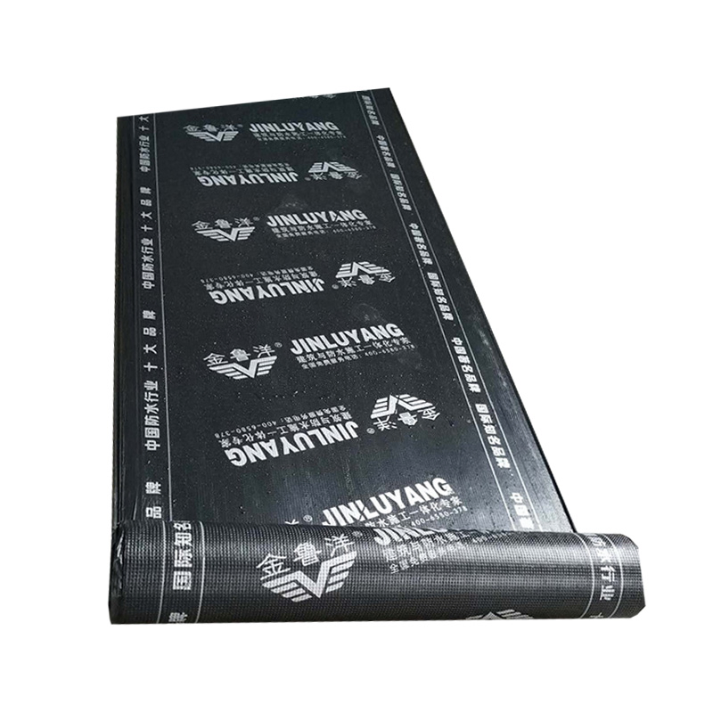 4mm Self-Adhesive Polymer Modified Asphalt Waterproofing Membrane Roof Color Steel Tile Factory Building Leak Filling Material