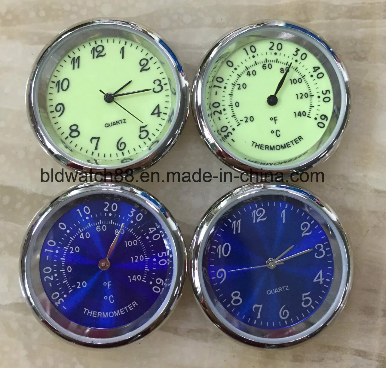 Promotion Gift Metal Clock Insert with Japan Movement (34.5mm)