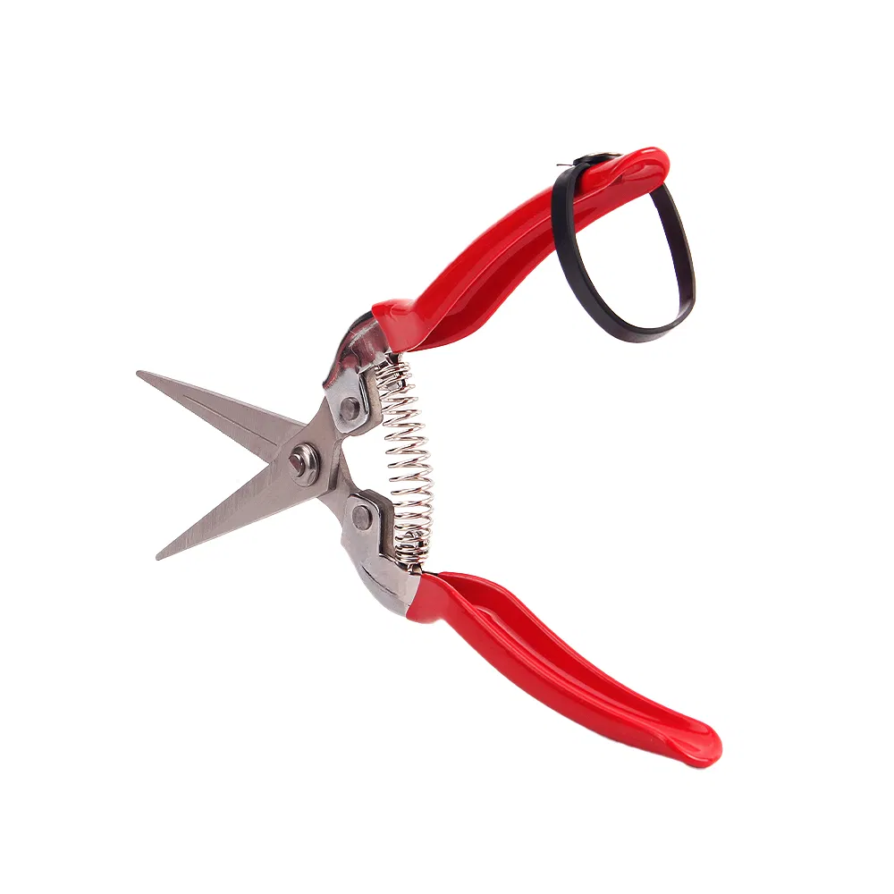 Ergonomic Garden Shears: Non-Slip Handle with Shock-Absorbing Technology