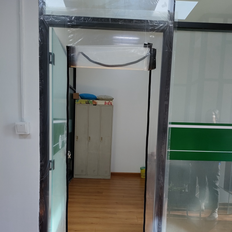 Decorate Your House with Plastic Zipper Doors