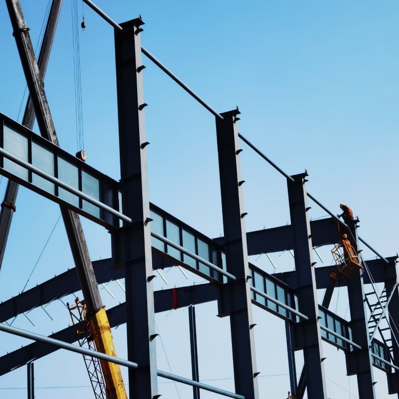 ASA Prefab Prefabricated Steel Structure Beam Frame Warehouse Workshop Steel Building