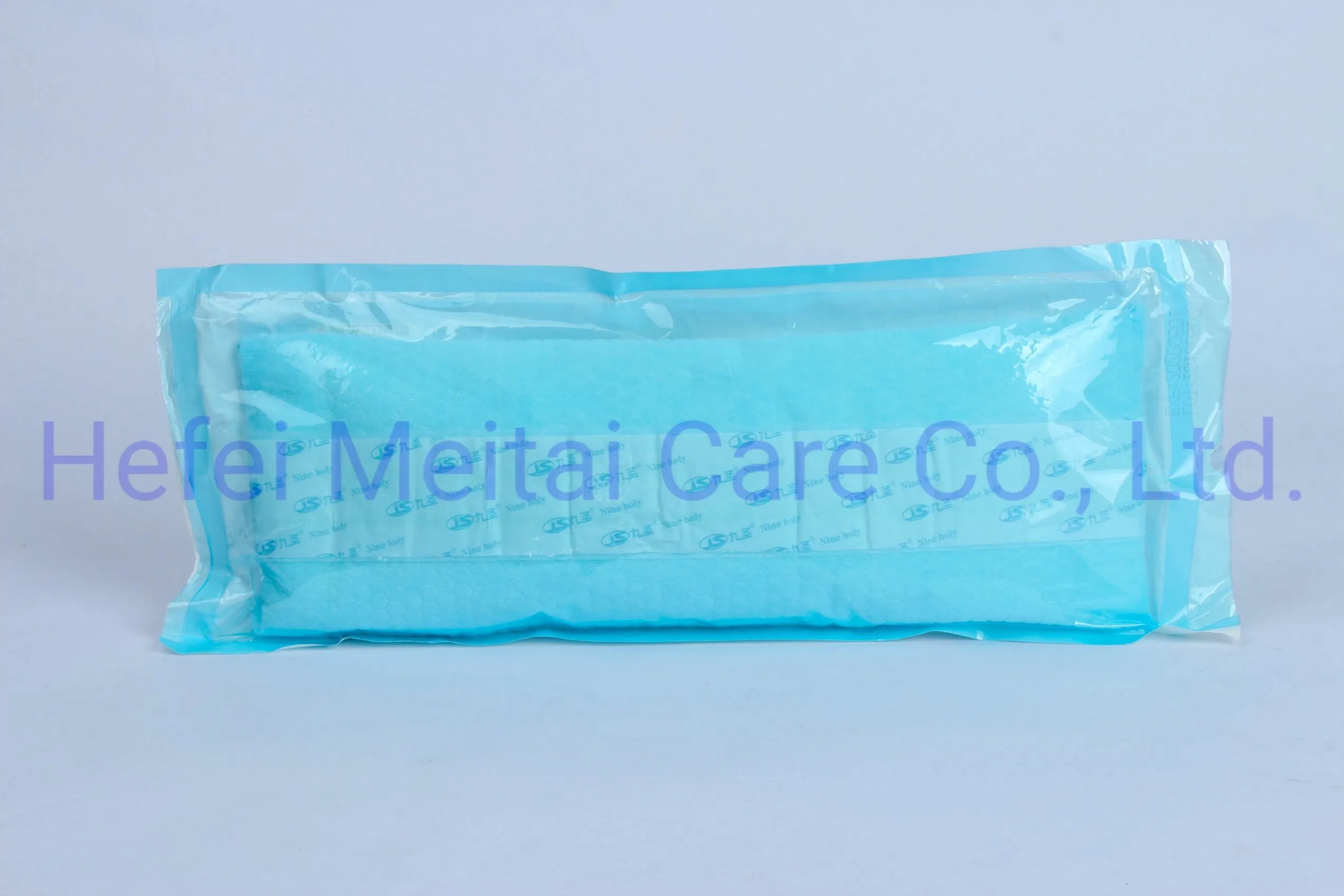 Natural Organic Cotton Menstrual Period Women High Absorption Wingless Sanitary Napkin Pad