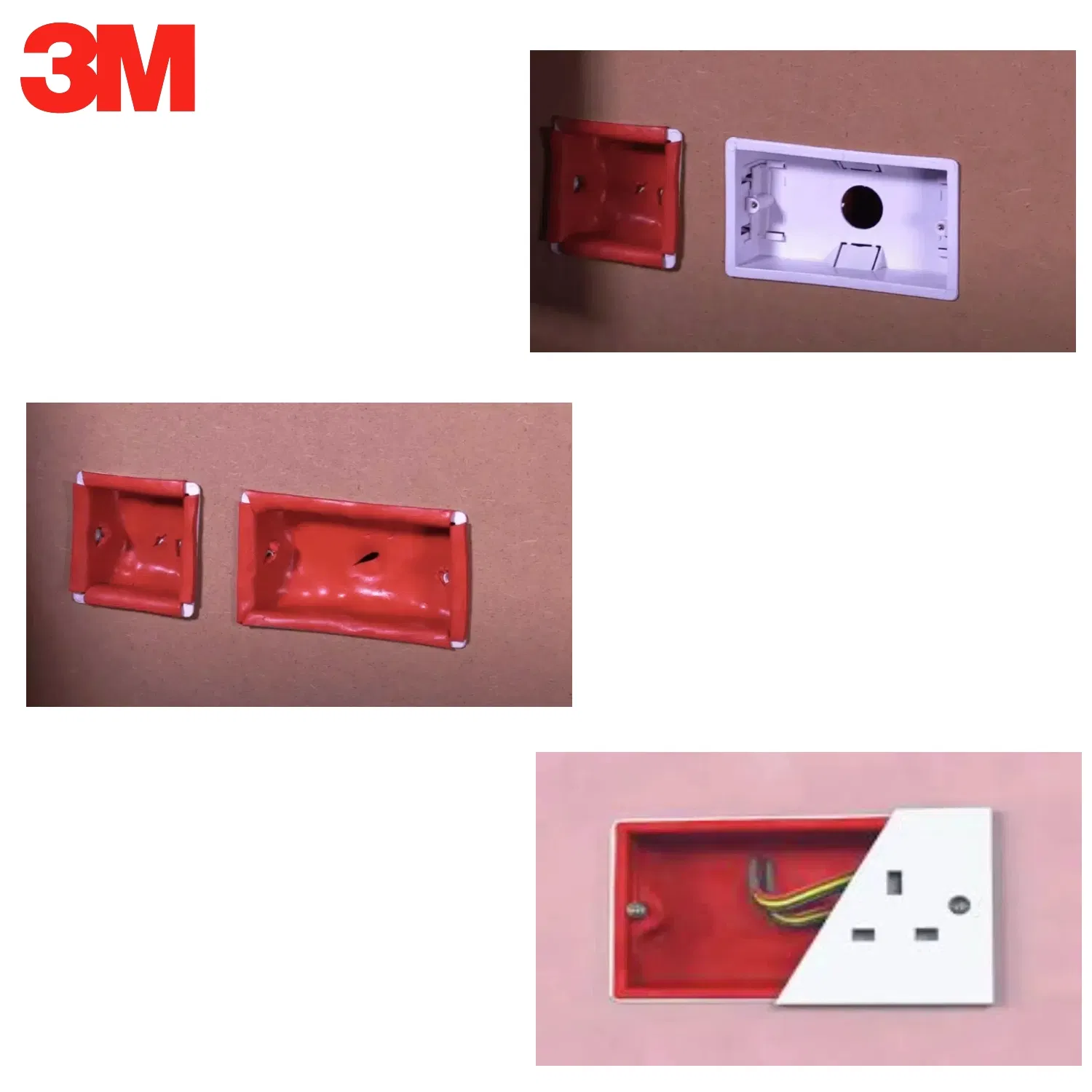 Premium Quality Fire Stopping Putty Pads for Plastic Socket Box