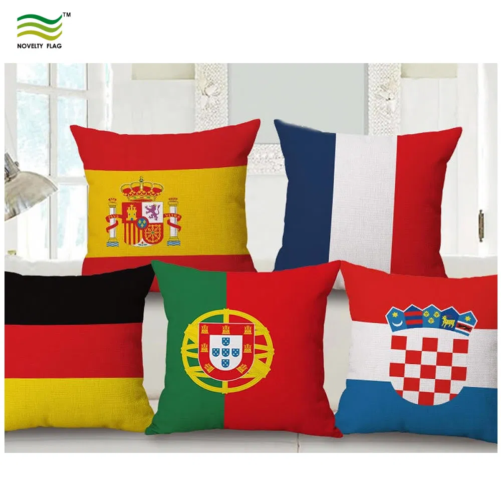 45X45cm Silk Satin Sublimation Printing New Designs Fashion Cushion