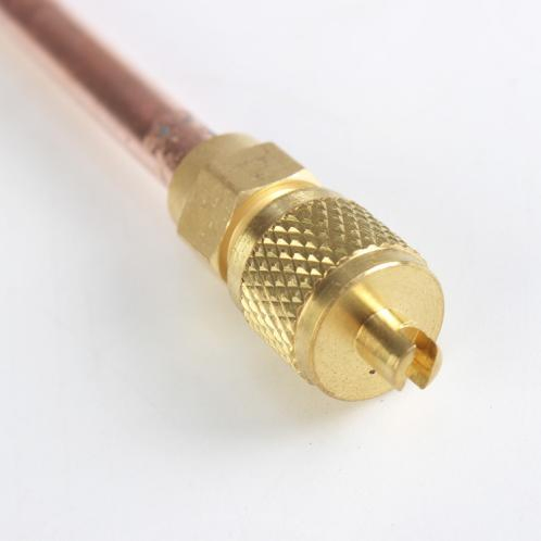 Air Conditioner Spare Parts Access Valve Copper Tube Charging Valve Service Valve