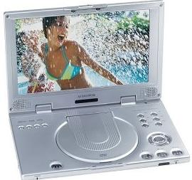 Портативный DVD-плеер D2010 с 10.2'' экраном