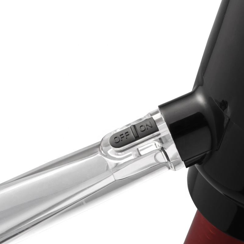 Air Pressure Electric Auto Wine Aerator Dispenser Battery-Charged Electric Decanter Dispenser