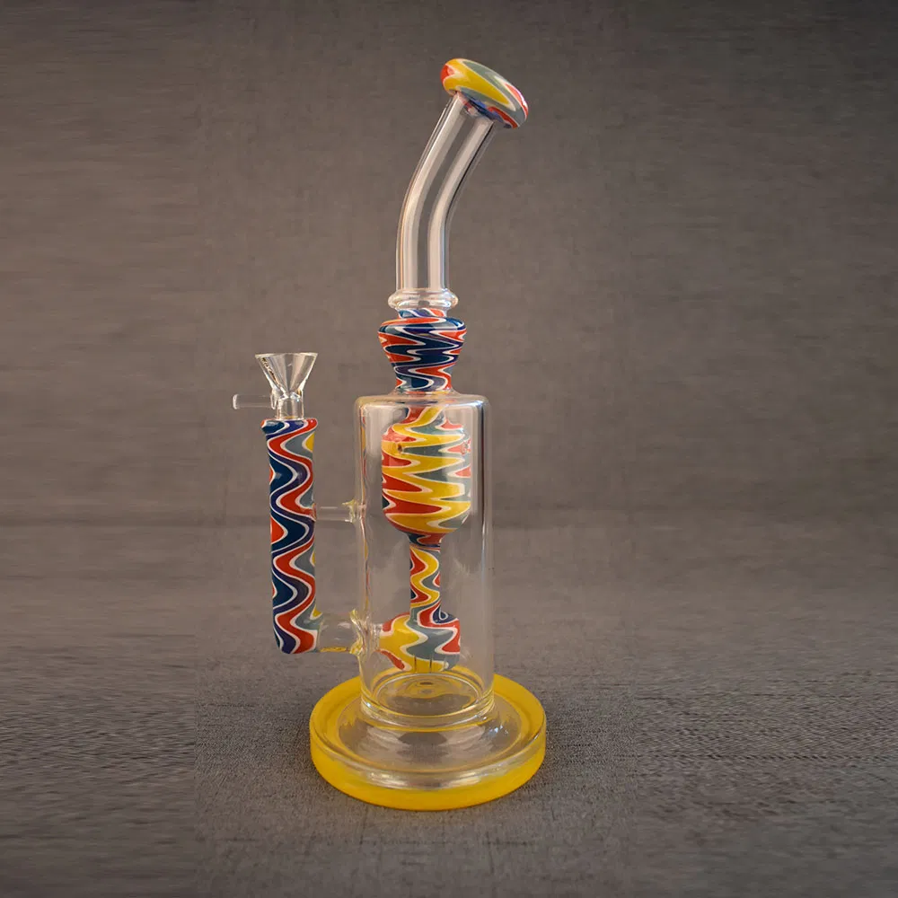 UFO Showerhead Perc DAB Rig with Purple Accent