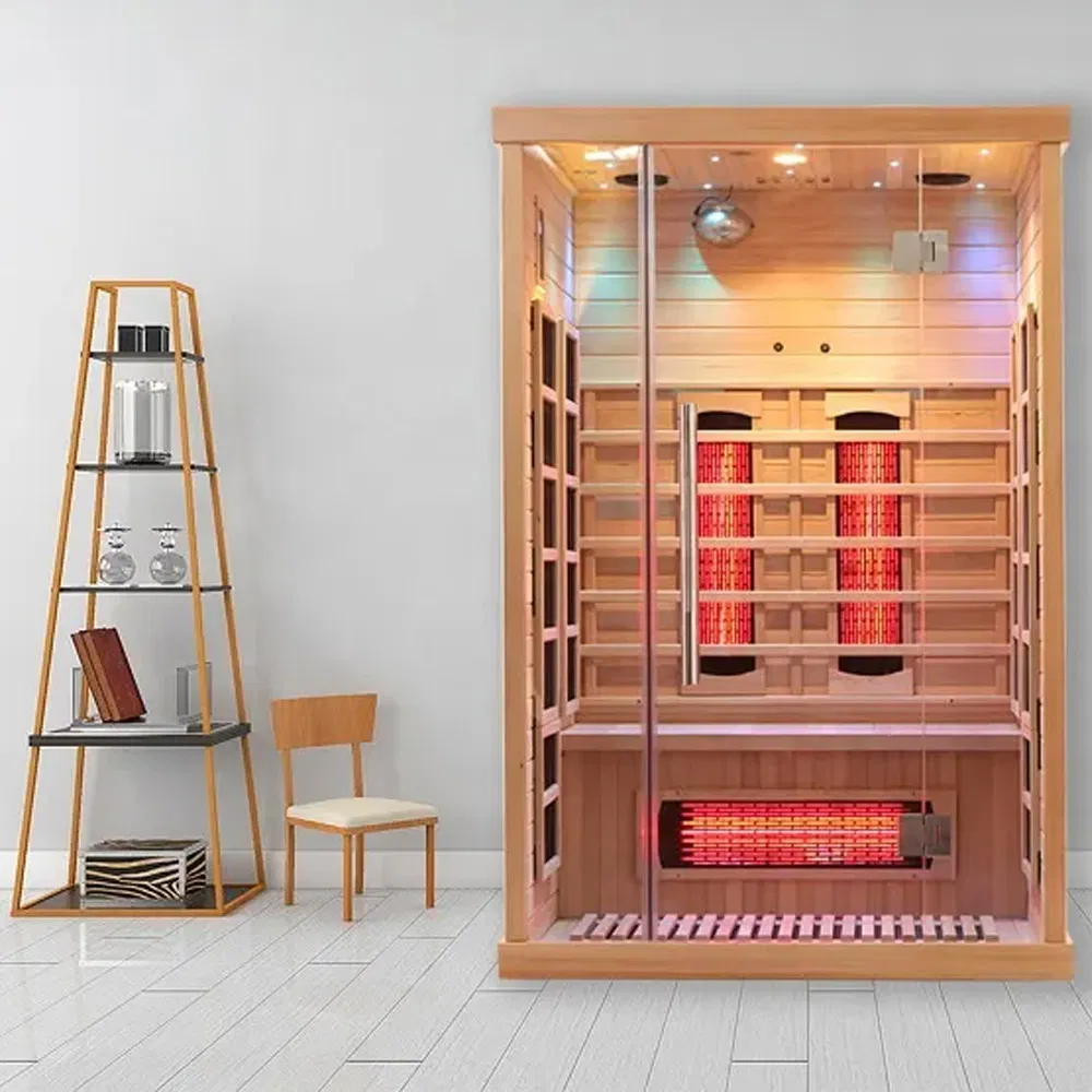 Инфракрасная сауна для дома на 2 человек, хемлок