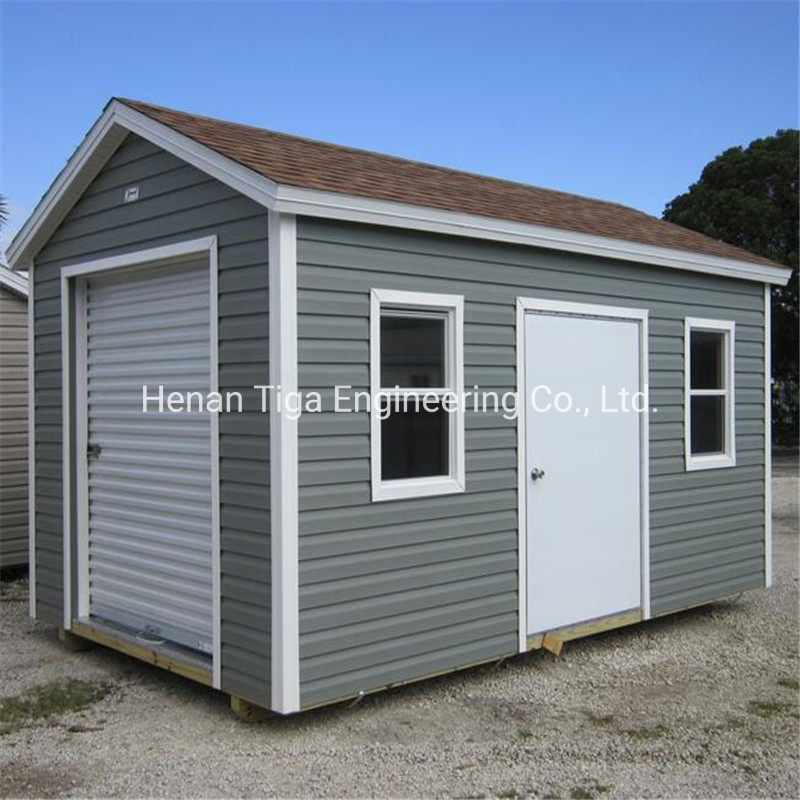 Light Steel Structure Prefab Modular Home Garden Furniture Tools Storage Shed
