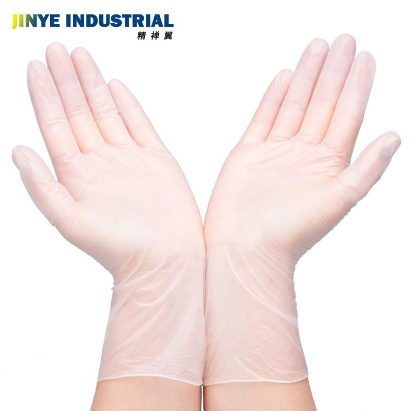 Cheap Food Disposable Gloves Clean Transparent Powder Free Vinyl Gloves