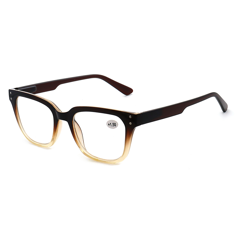 Classic Quality Wholesale Plastic Square CE Reading Glasses Factory for Women and Men
