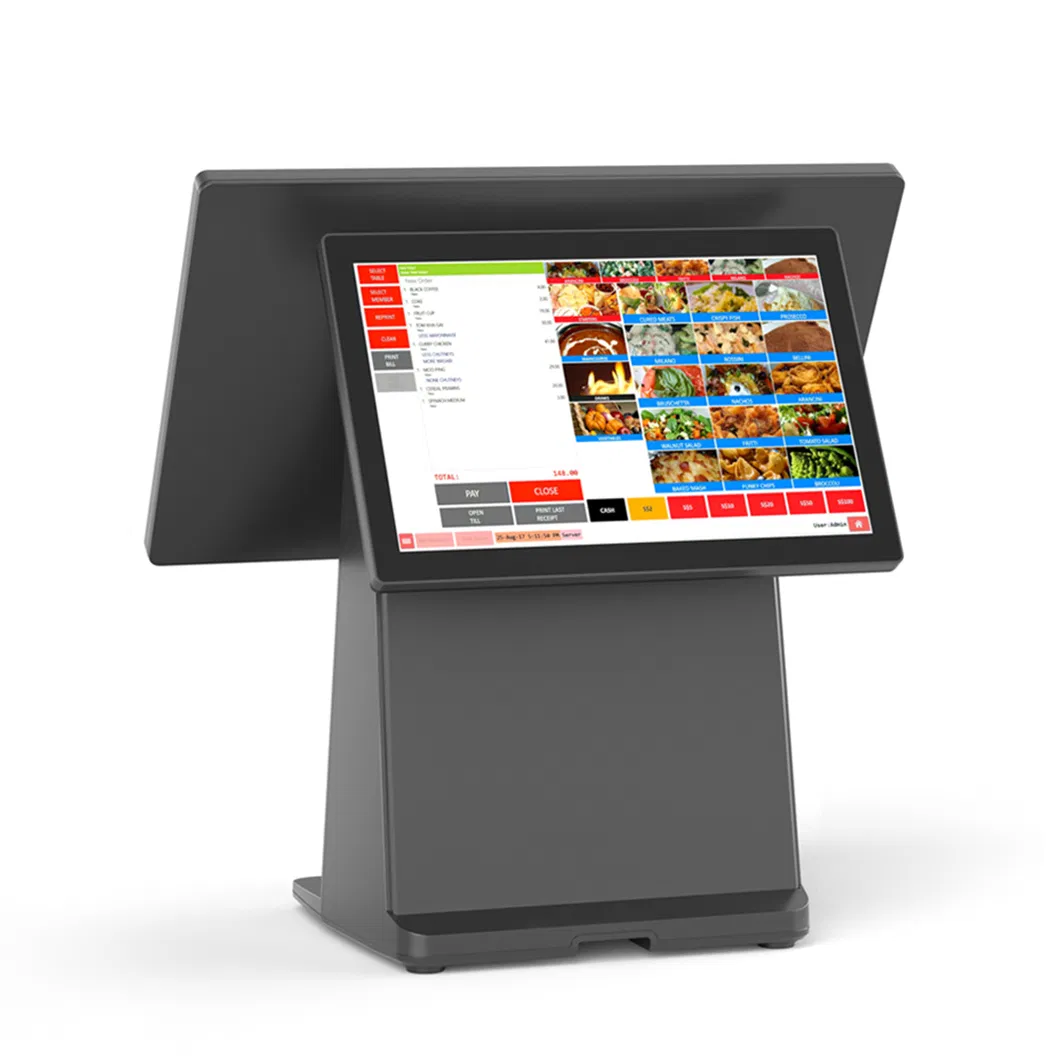 14" Windows POS Terminal D2 Cash Register with Inbuilt 80mm Autocutter Printer