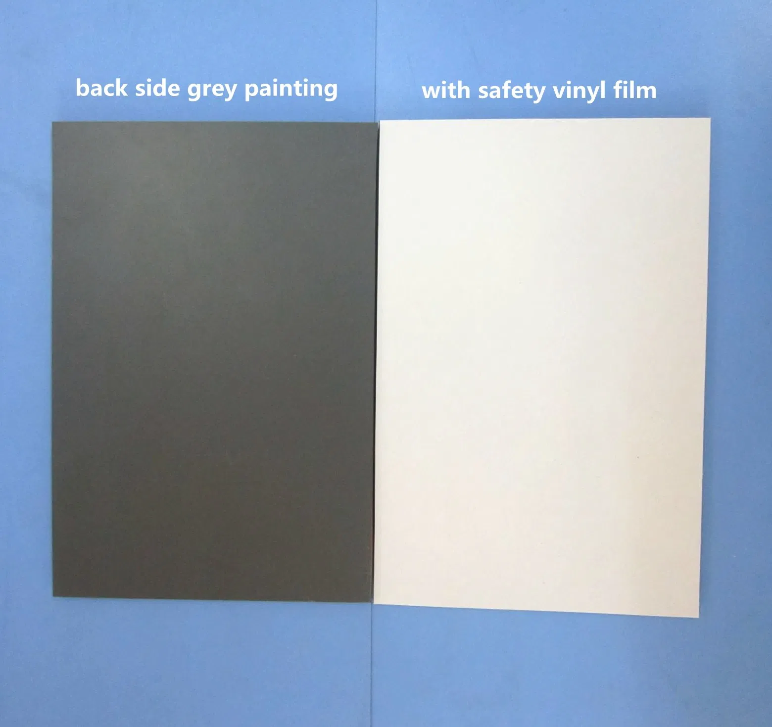 Wholesale Plain Frameless Framed Home Decor Mirror Safety Back Cat I Cat II Vinly Film Explosion-Proof Bathroom Wardrobe Furniture Dance Studio Gym Mirror