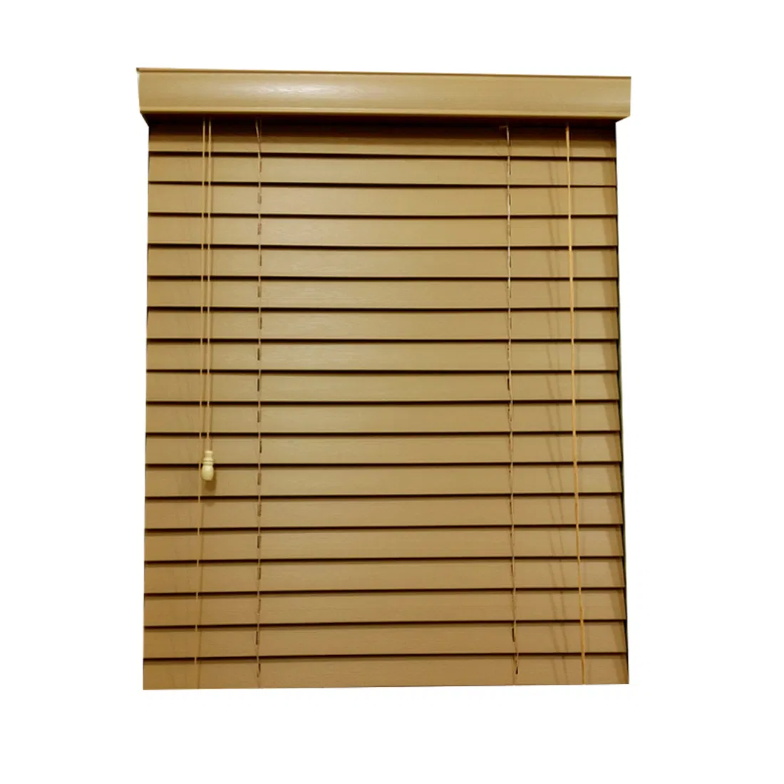 Cordless Window Venetian Basswood Blinds & Curtains for Children Safety