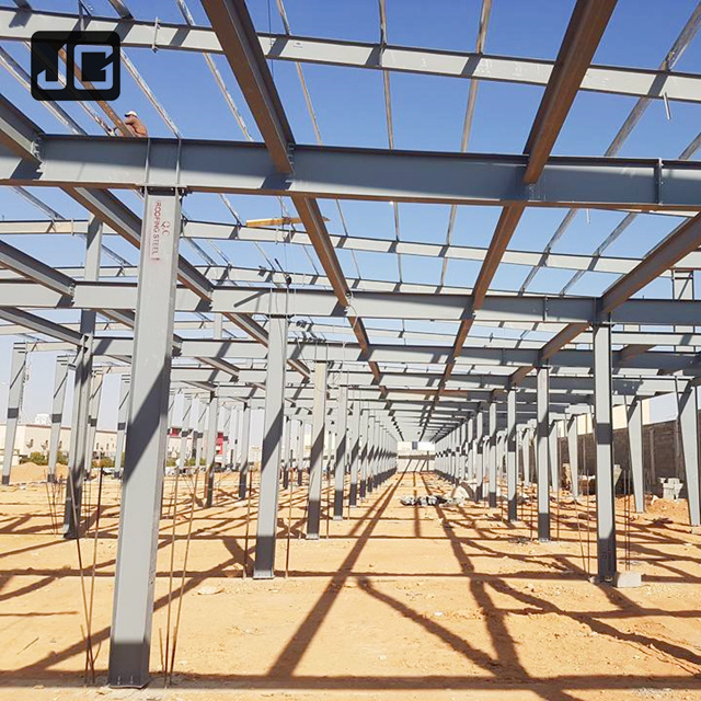 Steel Structure Plant Factory Building with Industrial Gable Frame H Column