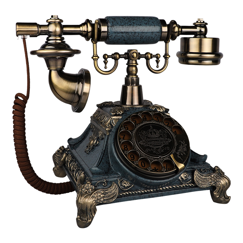 Retro Decor Old Fashion Corded Guestbook Vintage Antique Classical Telephones