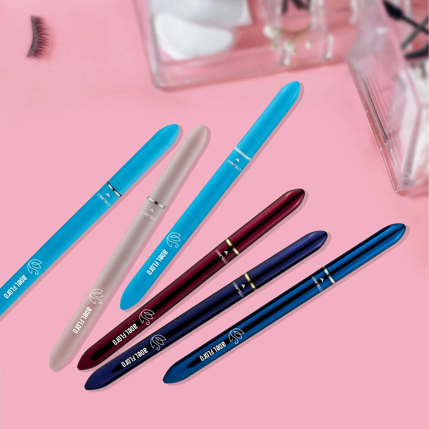 Waterproof Sweat-Proof Liquid Eyeliner Eye Makeup Wholesale Customizable Free Sample