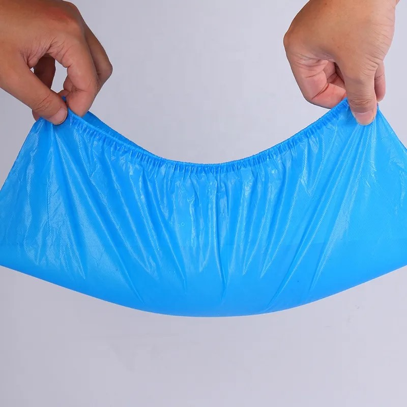 Disposable Anti Dust CPE Environmentally Friendly Disposable Shoe Cover