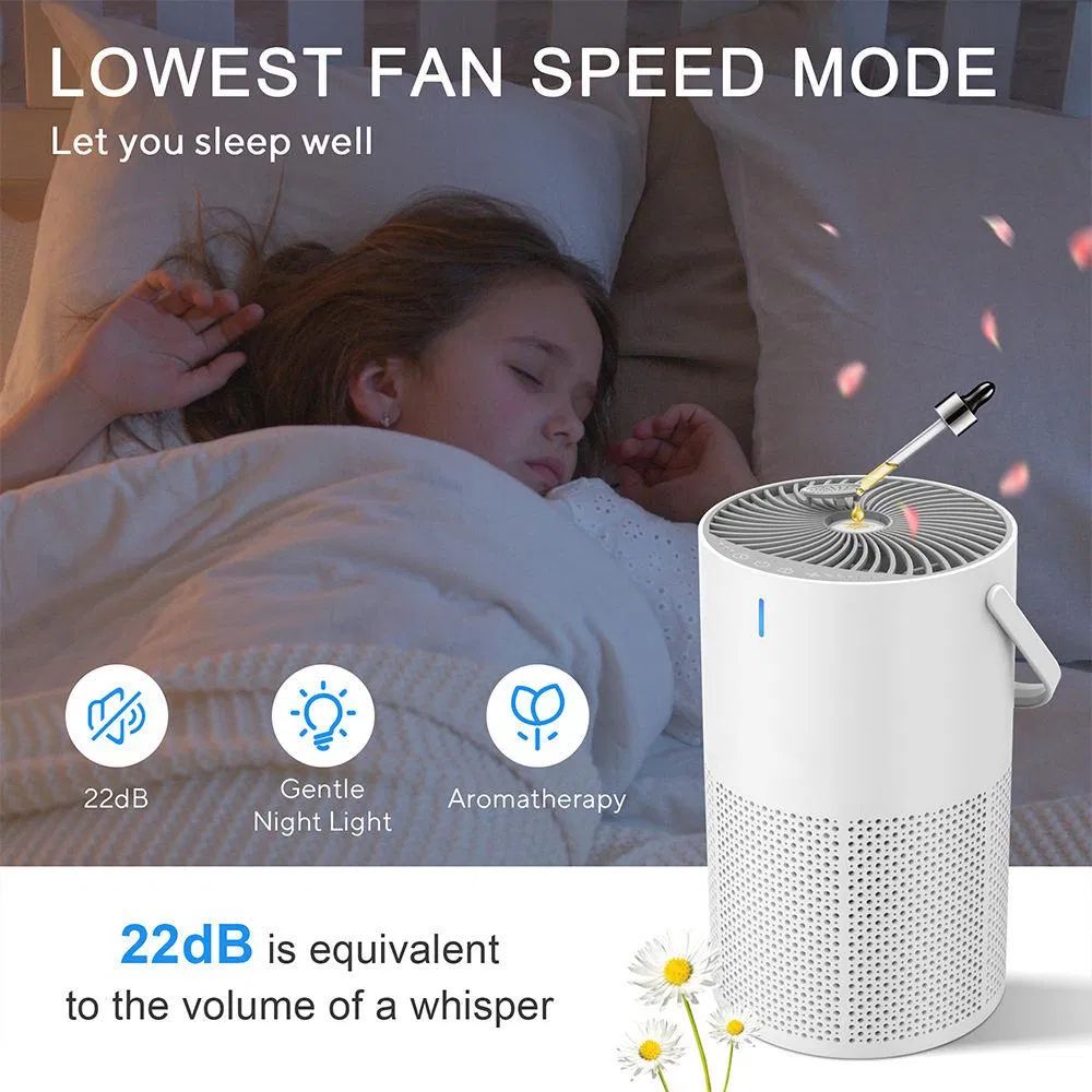 Household Intelligent Small HEPA Carbon Filter Room ETL Direct Sales Wholesale Price Air Portable Air Purifier for Home