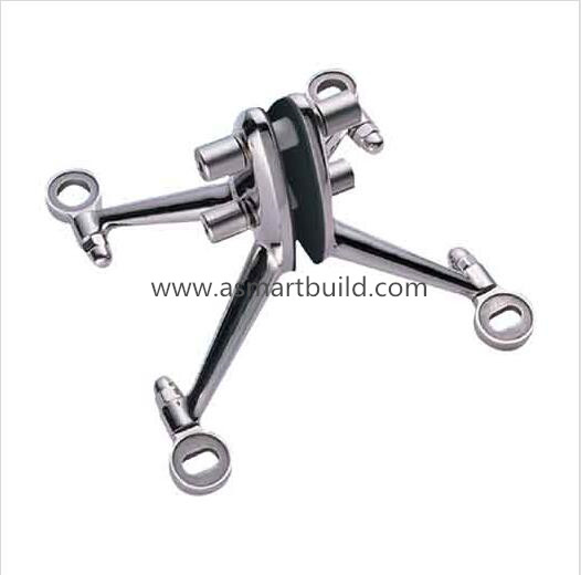 L250d Series Stainless Steel 304 Fin Spider Fitting /Glass Hardware for Point Support Glass Wall