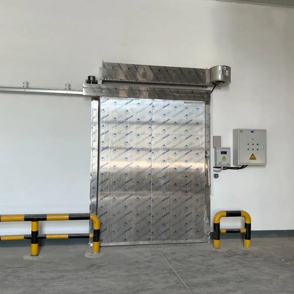 Robust Thermal-Insulated Sliding Cold Storage Door for Livestock Processing Plants