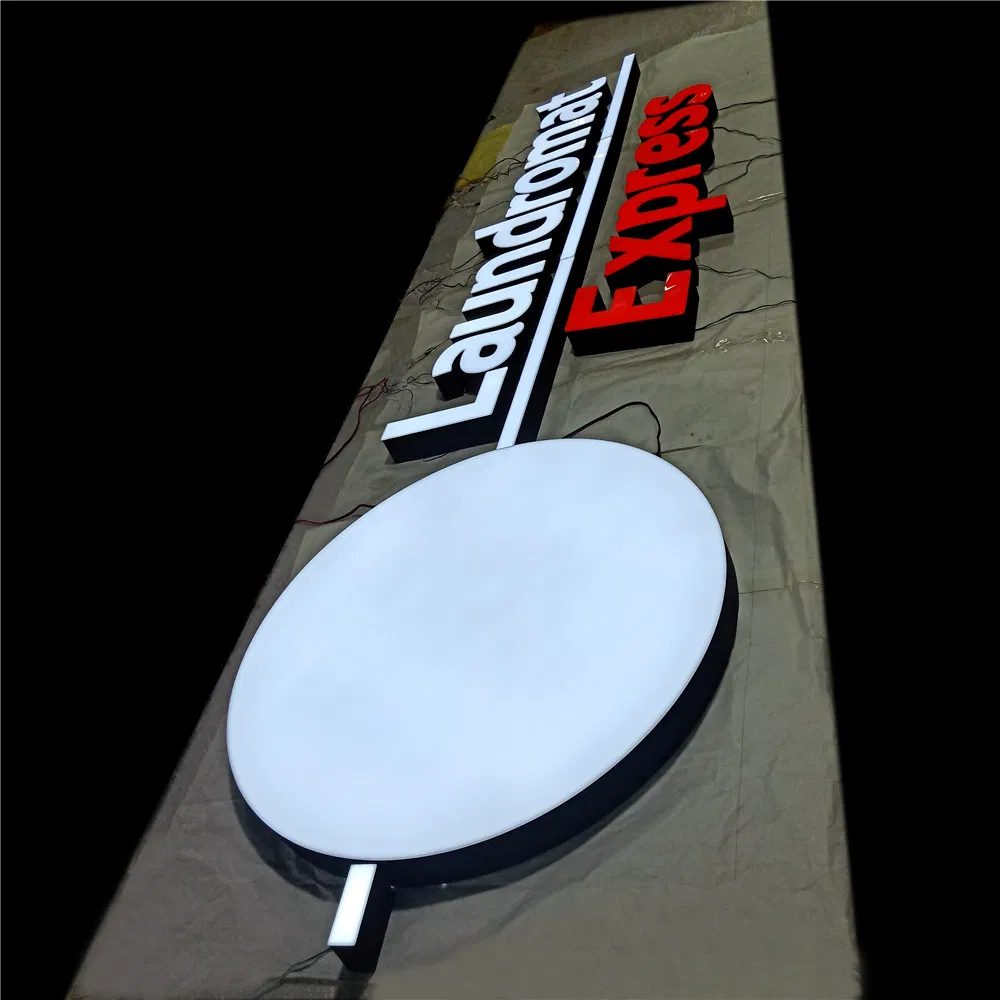 Custom Made Advertising LED Frontlit Channel Letter Signs for Business