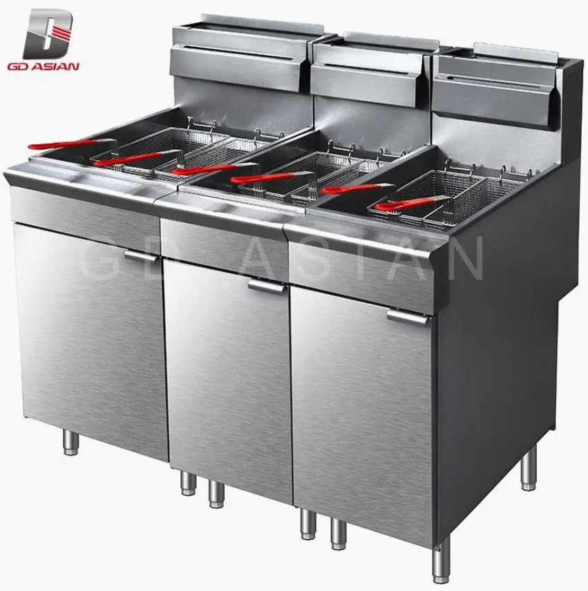 Electric Fryer Stainless Steel for Kitchen Equipment