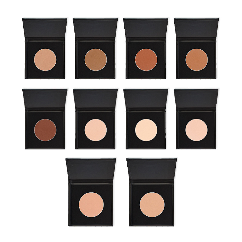 No Logo Oil Control Contouring Pressed Powder Palette Makeup Matte Contour Palette