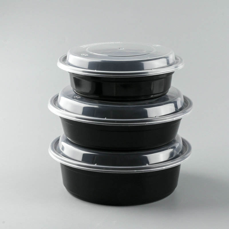 Plastic Food Bowl Disposable Clear Packing Bowl