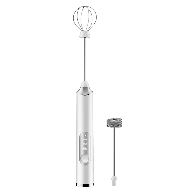 Milk Frother Electric Milk Frother Household Egg Beater Coffee Stirrer Milk Frother Milk Frother with Bracket