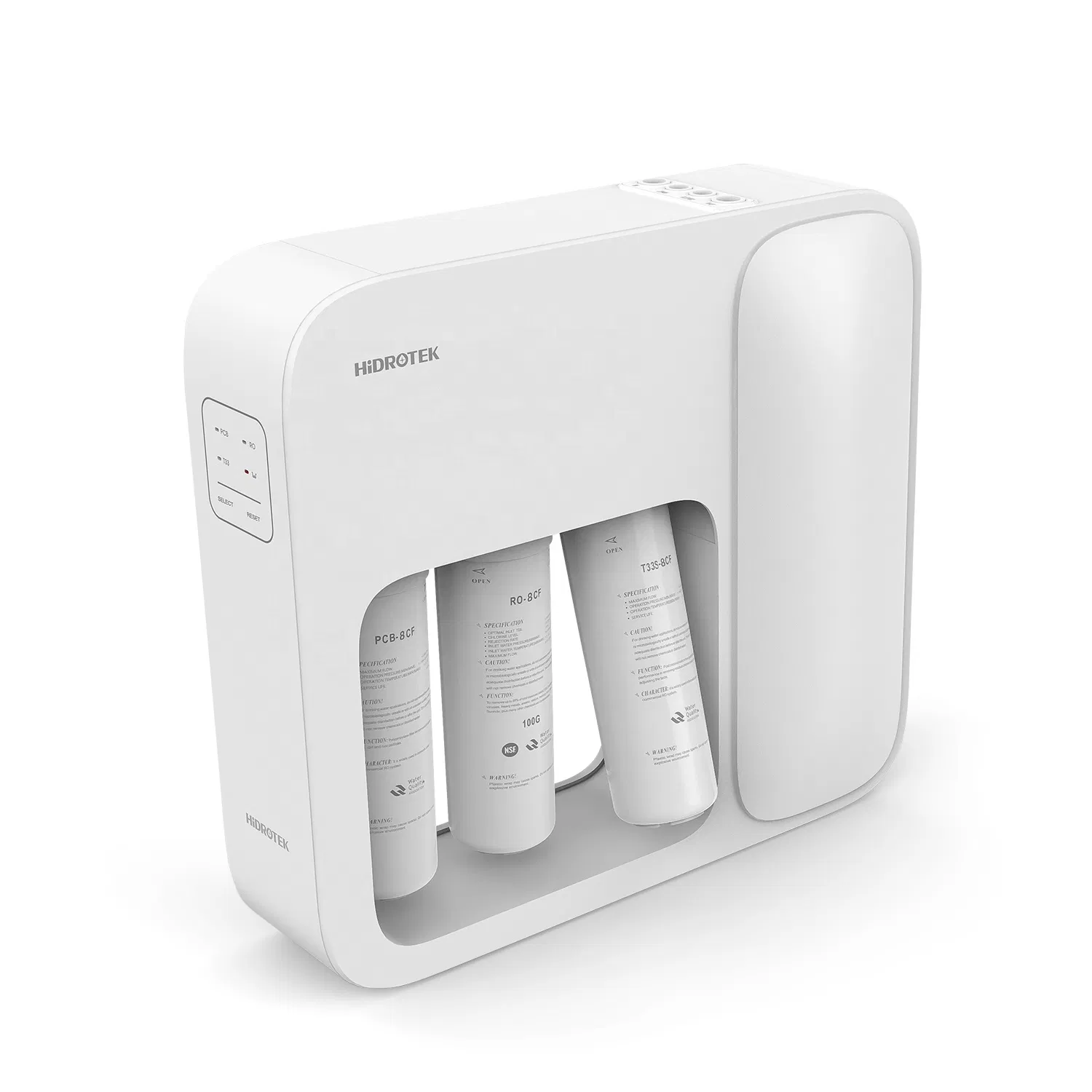 2024 New Smart Reverse Osmosis Undersink Hot Water Function Tap RO Water Filter