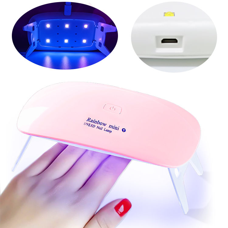 12W UV Lamp Professional SUV LED Nails Lamp Gel Nail Lamp Small UV LED Nail Dryer