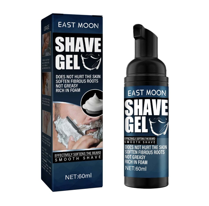 Online Wholesale in Stock Promotion Fresh Scent Clear Shaving Gel with Skin Replenishing Vitamin E and Soothing Aloe Vera Sensitive Skin Moisturizer Shave Gel