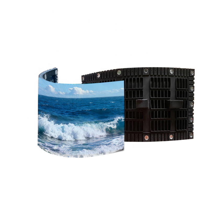 3D Holographic Wide Viewing Angle Video Wall Digital Billboard Flexible Outdoor LED Display Screen